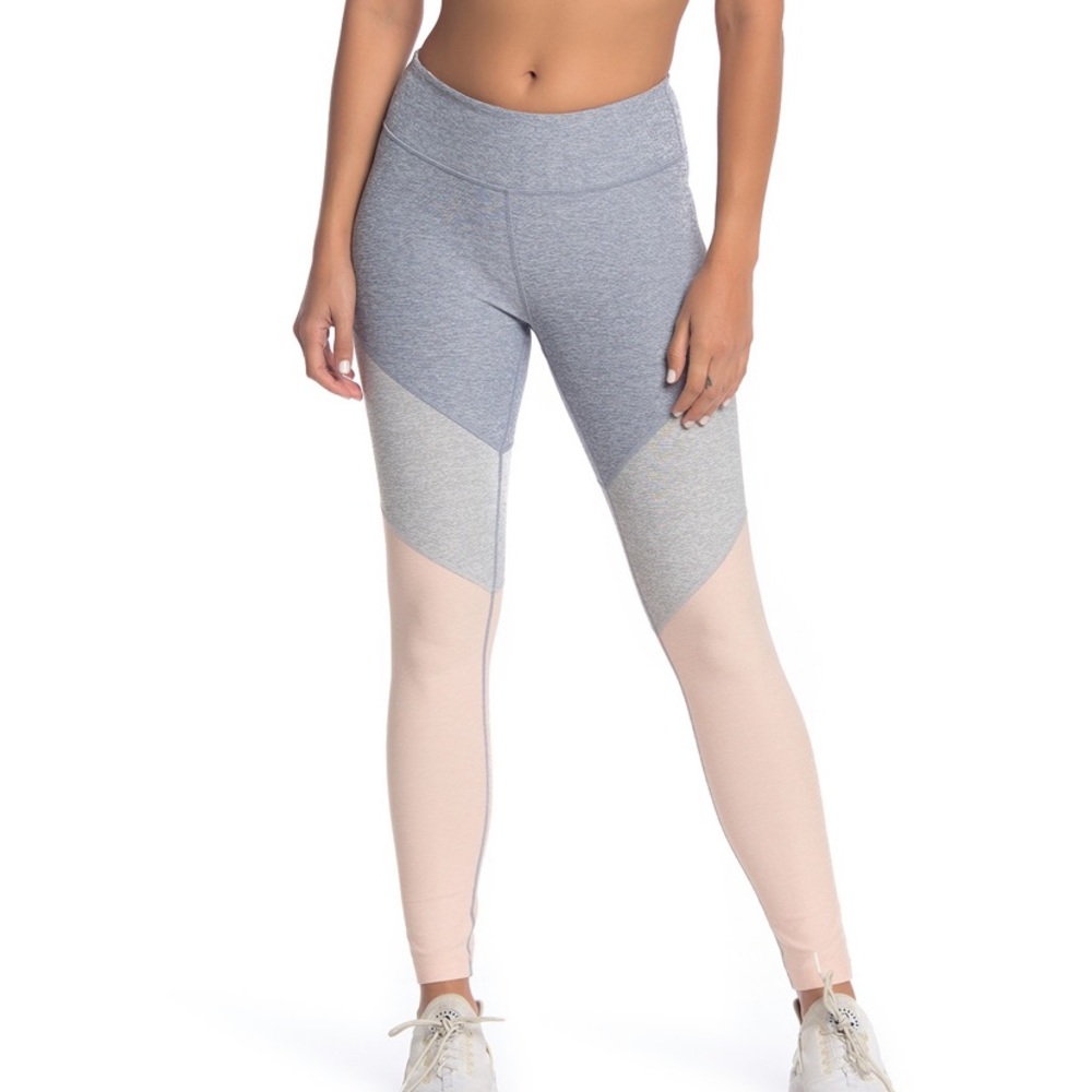 Outdoor Voices colorblock leggings size S